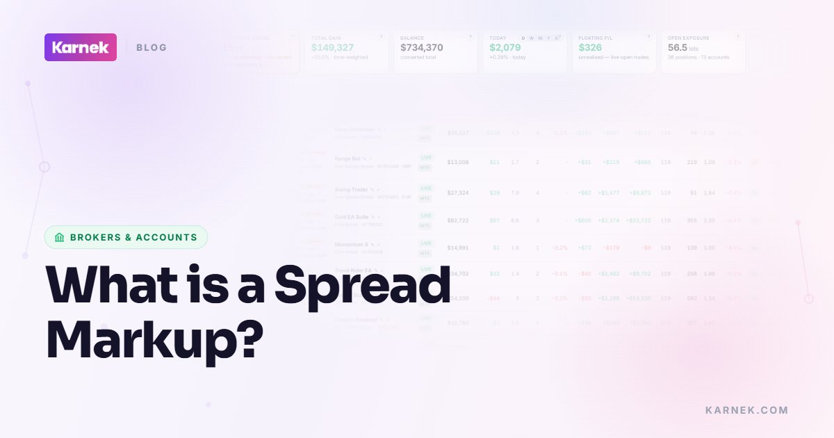 What is a Spread Markup?