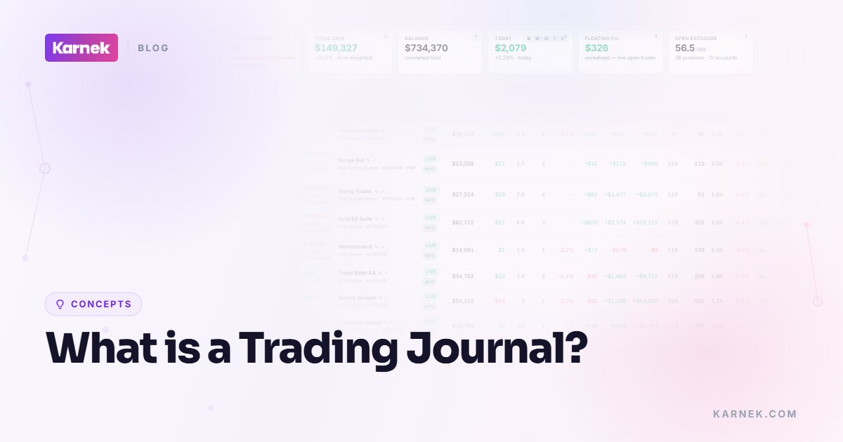 What is a Trading Journal?
