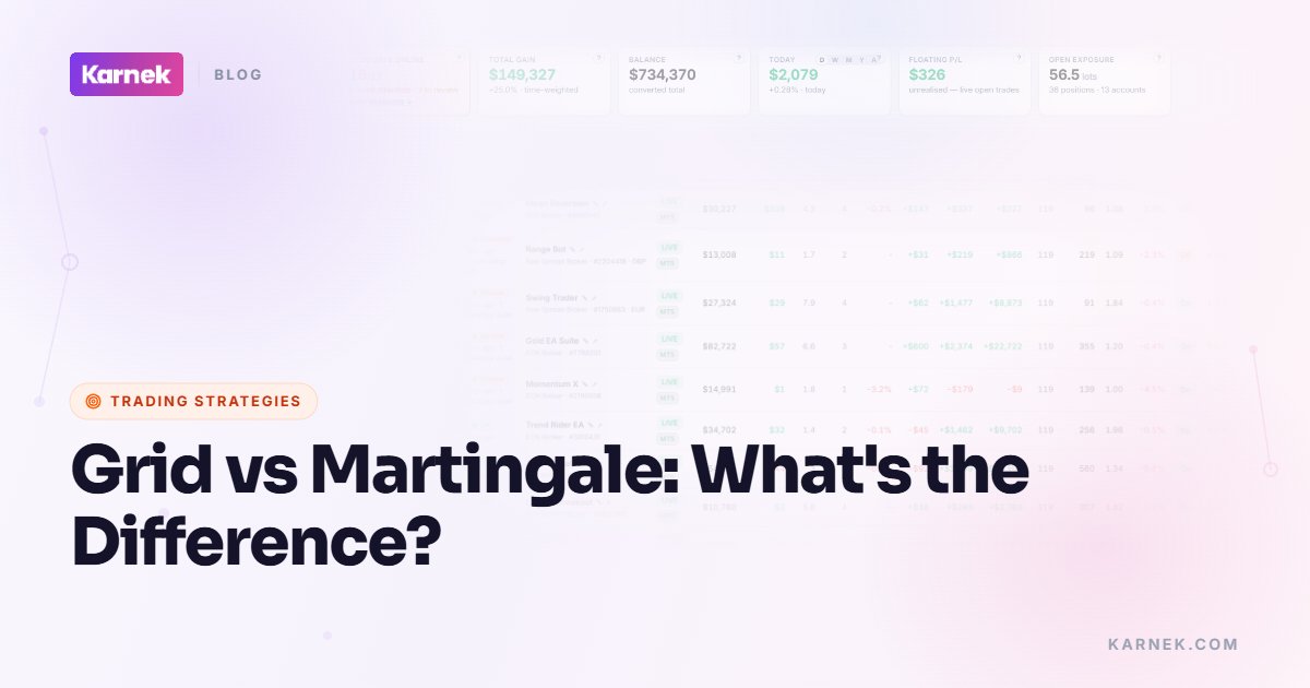 Grid vs Martingale: What's the Difference?