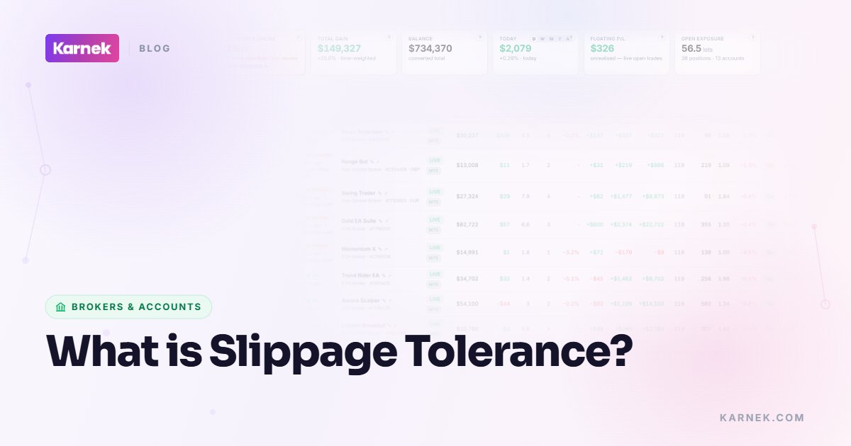 What is Slippage Tolerance?