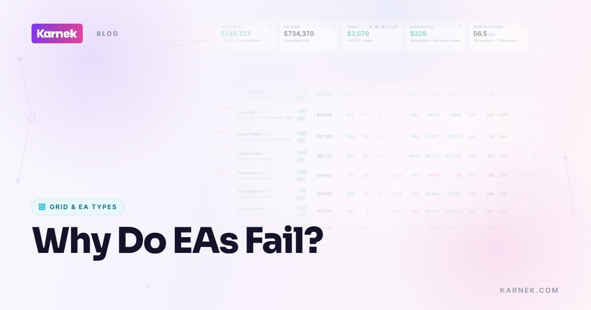 Why Do EAs Fail?